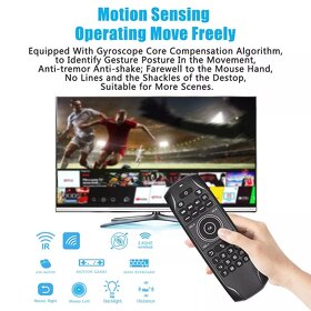 Air mouse, bezdrátový ovladač GT7 BTS - 3