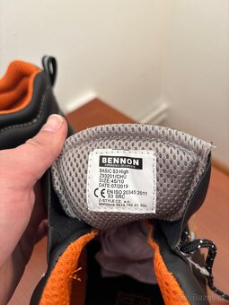 Prodám pracovní boty Bennon, vel. 45 - 3