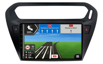 9" Peugeot 301 black - Android 13/14 - Gps rádio - 3