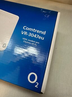 VDSL modem Comtrend VR-3047eu – pro O2 síť, jako nový - 3