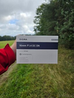 SIGMA 16mm F1.4 DC DN Contemporary pro Sony E - 3