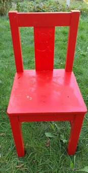 Dětský set stoleček s židličkou, zn. IKEA KRITTER - 3