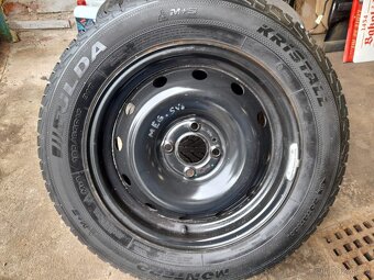 Pneumatiky M+S 195/65 R15 plus DISKY RENAULT KOMPLETNÍ SADA - 3