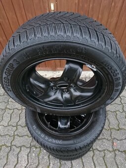 Renault Megane 3,4 16" Originální 205/55/16 zimní alu Kola - 3