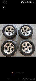 15' ALU kola USA 5x120,6 s pneu 215/65r15 - 3