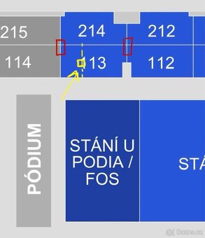 2 lístky ZZ TOP sektor 113, super místa, původní cena - 3