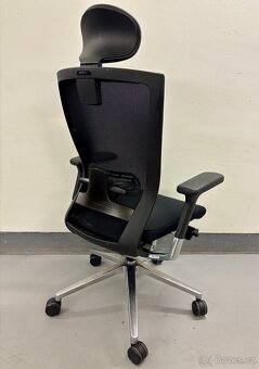 Kancelářská židle Sidiz s podhlavníkem a bederní opěrkou - 3