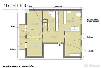 Pronájem bytu 4+kk, 97 m², Plzeň - 3