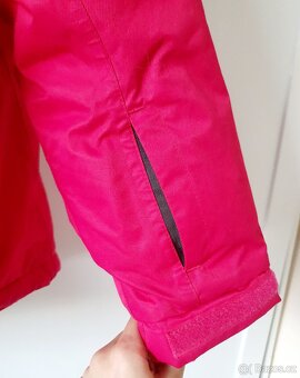 Dívčí lyžařská růžová bunda. - 3