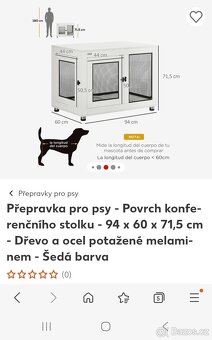 Prodám klec/boudu pro psa - 3