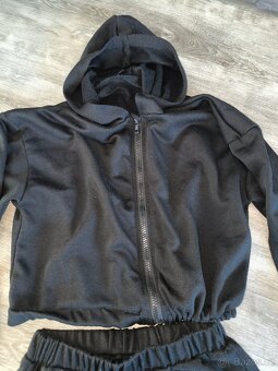 Souprava tepláky a mikina vel. 146 - 3