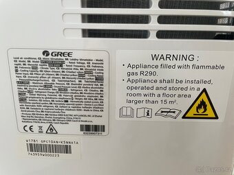 Mobilní klimatizace GREE (2,9 kW) – TOP stav - 3