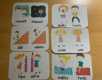 Naučné karty: Protiklady (51 ks) 🎁 + DÁREK - 3