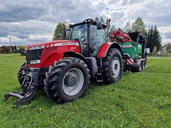 Rębak JENZ HEM 582 z ciągnikiem Massey Ferguson stepkovac - 3