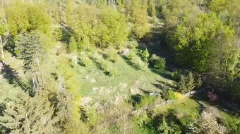 Prodej velkého pozemku 3670m2 uprostřed lesa - 3