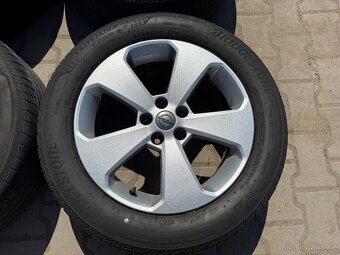 4x al kola 5x115 17 + pneu letní 225/55 R17 - 3