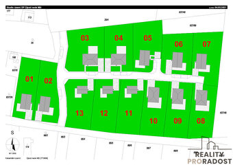 Prodej stavebních pozemků, Újezd nade Mží, od 1001m2 - 3