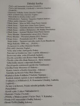Knihy různé žánry - 3