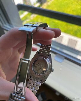 Seiko mod Arabic dial Green - 3