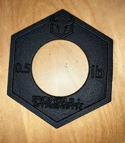 Platky na cinku Iron Bull LB Fractional Plates - 3