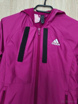 Dívčí nepromokavá bunda ADIDAS ve vel. M - 3