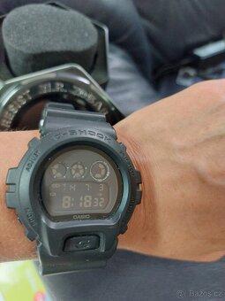 Hodinky Casio G-Shock DW 6900BB-1DR, originál krabička, štít - 3