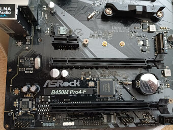 MB ASROCK B450M PRO4-F + CPU + RAM, sock. AM4 - 3