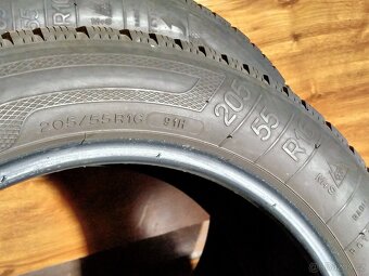 Zimní pneu Kleber 205/55 R16, vzorek 2x 4,7mm - 3