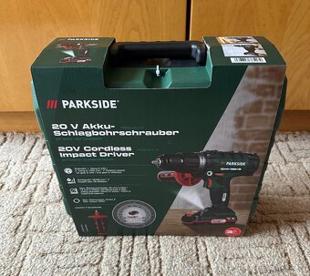 SADA: Aku vrtačka Parkside |+baterie, nabíječka - 3