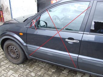 Prodám náhradní díly Ford Fusion + 1.4 benzín Facelift - 3