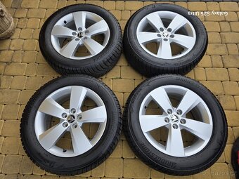 Alu kola zimní sada 5x100 16" Škoda Scala, Kamiq - 3