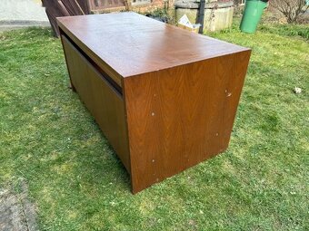 Stylový dřevěný psací stůl se šuplíky 150×75 cm - 3