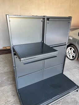 Zakázkové regály – 300 kg nosnost, téměř nové - 3