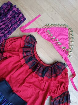 Karnevalový kostým CIKÁNKA vel. M/L - 3