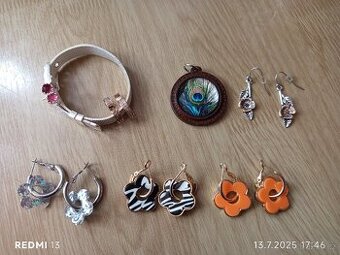 Náušnice bižuterie - 3