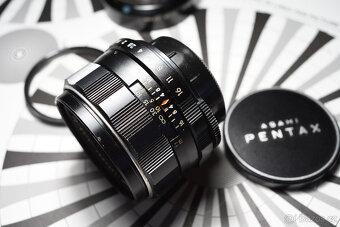 Objektiv Super-Takumar 50/1.4, 8-element, m42 závit - 3