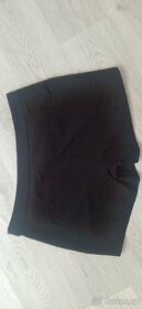 Černé tesilové kraťasy - 3