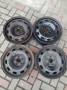 Prodám plechové disky 5x100 15" - 3