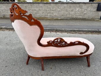 Starožitná sofa, lenoška - 3