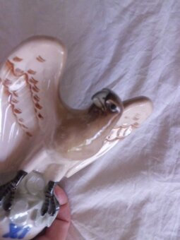 RARE -Stará Porcelánová Soška - SOKOL - Všesokolský Slet XI - 3