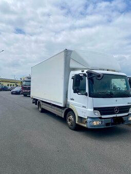 Mercedes Benz Atego 816-skříň s hydraulickým čelem 1000 kg - 3