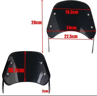 Prodám univerzální štítek na moto - 3