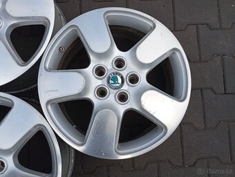 originální alu kola škoda 5x112 r17 - 3