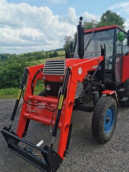 MONTÁŽ ČELNÍHO NAKLADAČE NA ZETOR, ZDARMA JOYSTICK A VIDLE., - 3