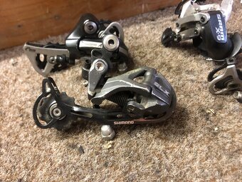 Prehazovačky - SHIMANO LX, SLX, ACERA, SRAM X-9 - 3