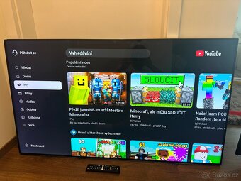 4K smart televize Samsung - 139cm - wifi - 3