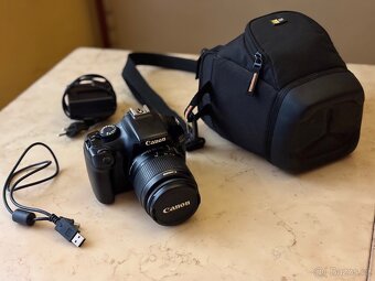 Canon EOS 1100D + 18-55mm objektiv – skvělý stav - 3