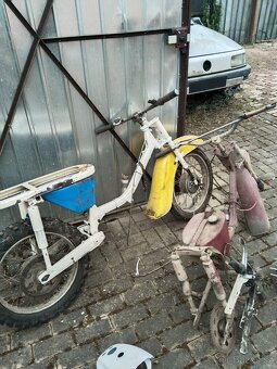 Vyklízení garáže - díly na JAWA Pionýr - 3
