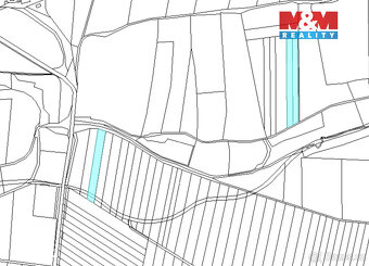 Prodej pole, 8539 m², Lážovice - 3