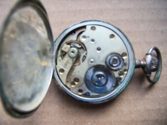 Prodám STŘÍBRNÉ KAPESNÍ HODINKY - 3